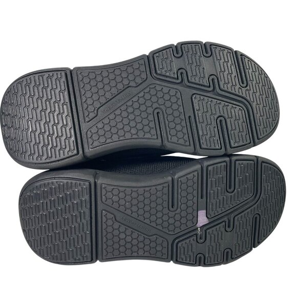 FitVille Diabetic Shoes Mens 8 EW Black Arch Heel Support Sneakers EasyTop Wings main image 7